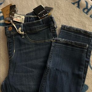 Abercrombie Kids Dark Blue Ankle Jeans